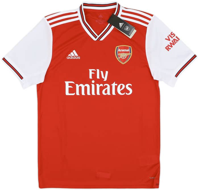 2019-20 Arsenal Home Shirt Saka #77 (M)
