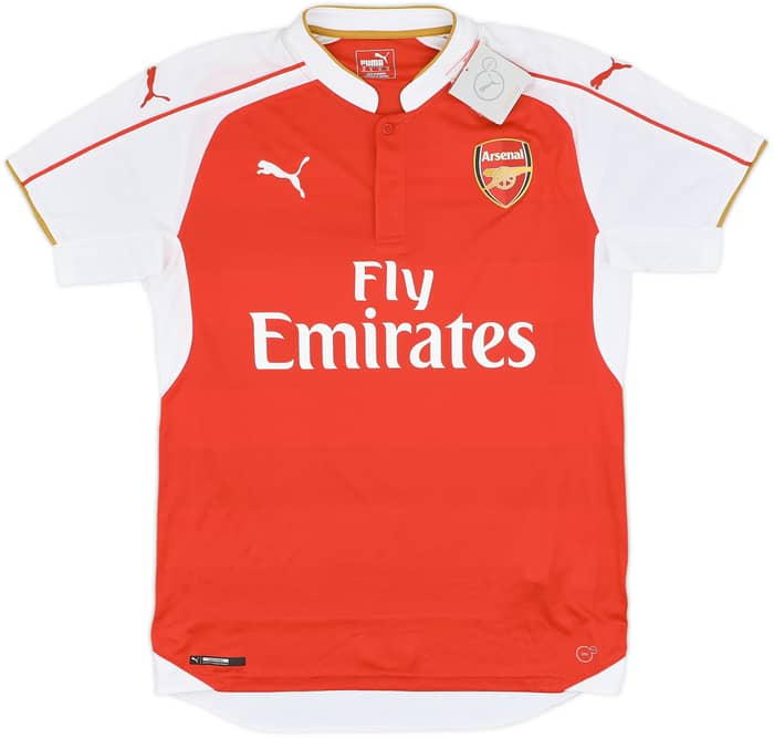 2015-16 Arsenal Home Shirt Arteta #8 (M)