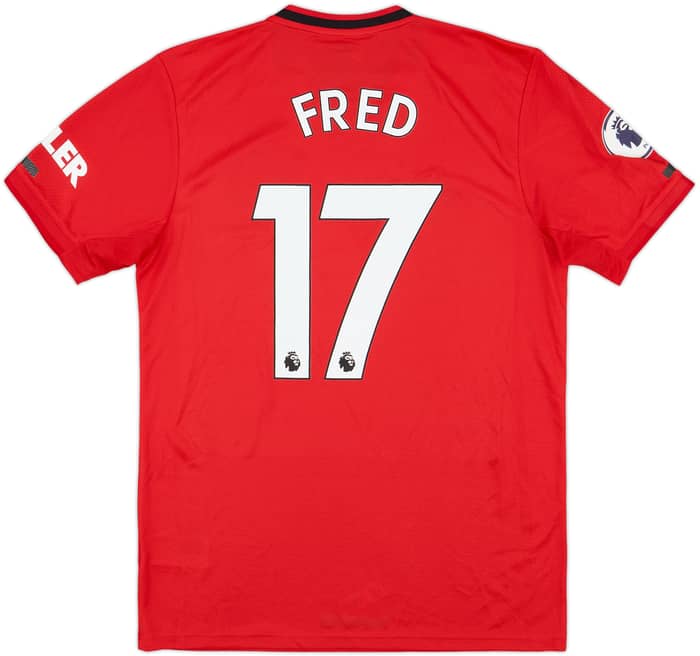 2019-20 Manchester United Home Shirt Fred #17 (M)