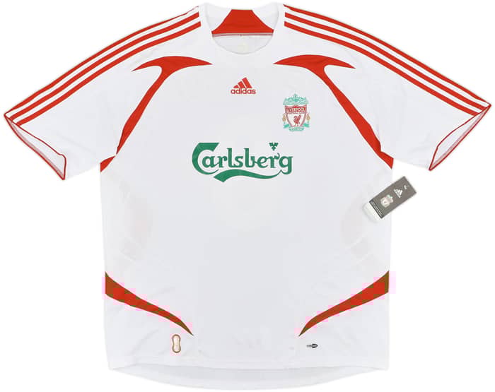 2007-08 Liverpool Away Shirt Gerrard #8 (XL)