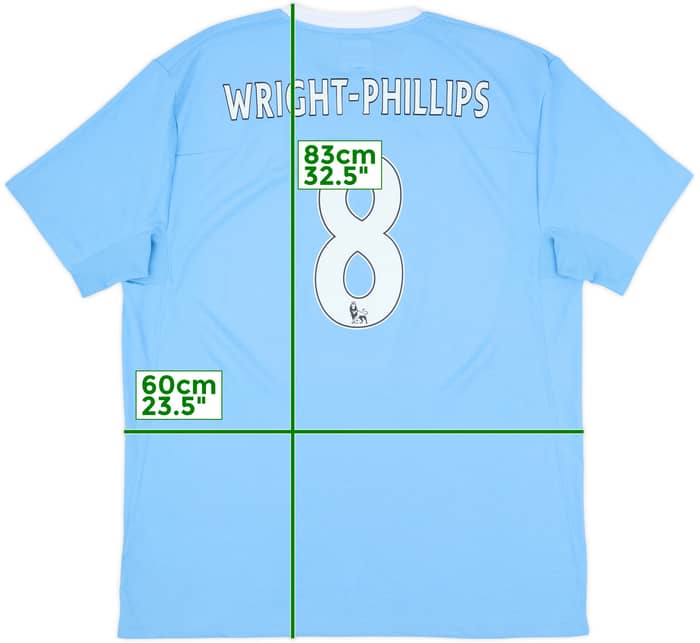 2009-10 Manchester City Home Shirt Wright-Phillips #8 (XXL)