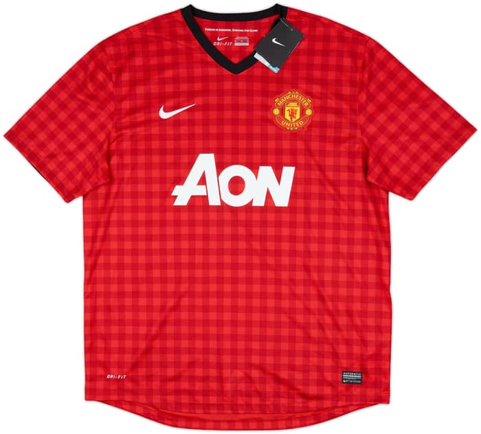 2012-13 Manchester United Home Shirt Rooney #10 (XL)