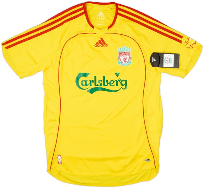 2006-07 Liverpool Away Shirt Gerrard #8 (S)