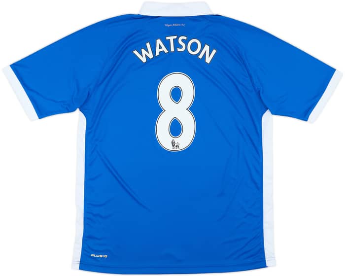2011-12 Wigan Home Shirt Watson #8 (XL)