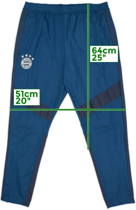 2019-20 Bayern Munich adidas Track Pants/Bottoms (XL)