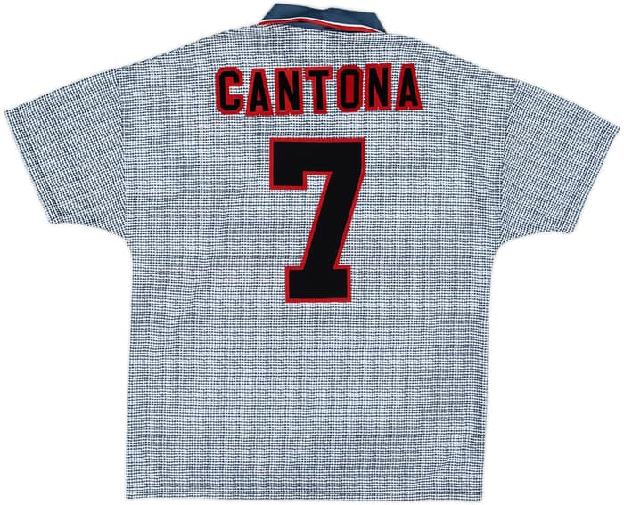 1995-96 Manchester United Away Shirt Cantona #7 (L)