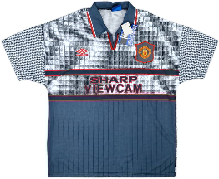1995-96 Manchester United Away Shirt Cantona #7 (L)
