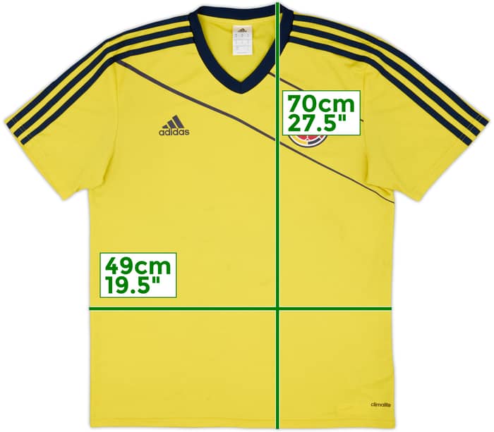 2014-15 Colombia adidas Training Shirt - 5/10 - (M)