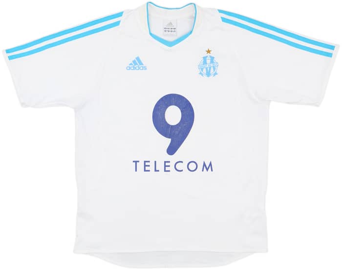 2003-04 Olympique Marseille Home Shirt - 5/10 - (XL.Boys)