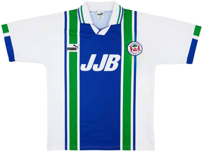 1995-98 Wigan Home Shirt - 5/10 - (XL)