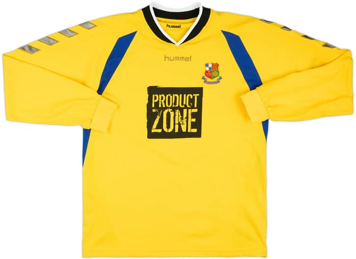 2004-05 Wealdstone Match Issue Away L/S Shirt #10