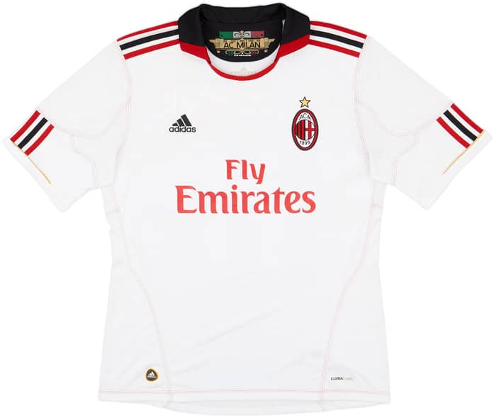 2010-11 AC Milan Away Shirt Ibrahimovic #11 - 6/10 - (L)