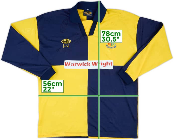 1999-03 Wealdstone Match Issue Away L/S Shirt #2