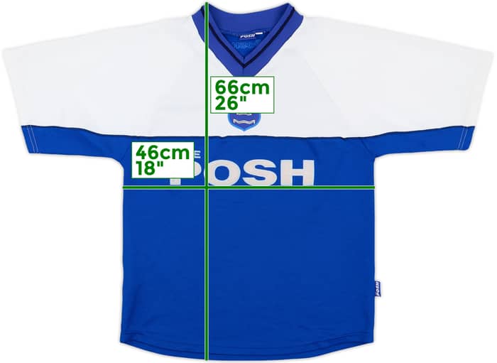 2001-02 Peterborough Home Shirt - 7/10 - (S)