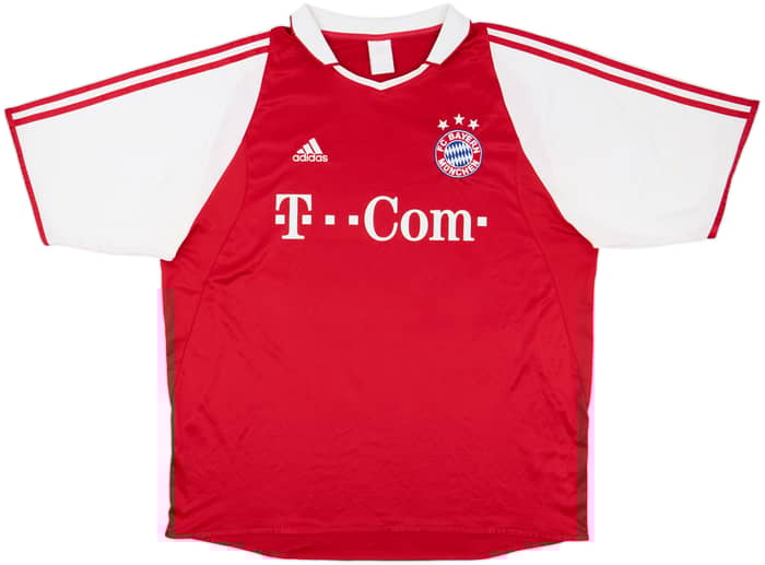 2004-05 Bayern Munich Home Shirt Ballack #13 - 9/10 - (XL)