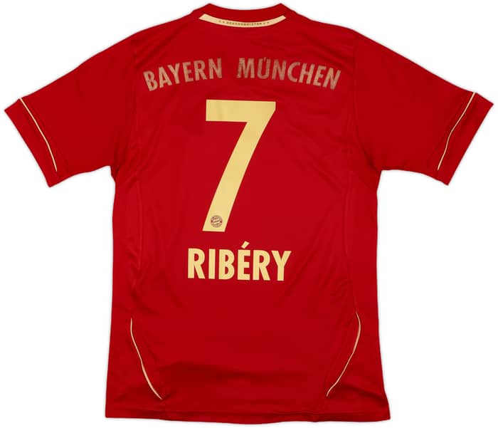 2011-13 Bayern Munich Home Shirt Ribery #7 - 6/10 - (XL.Boys)