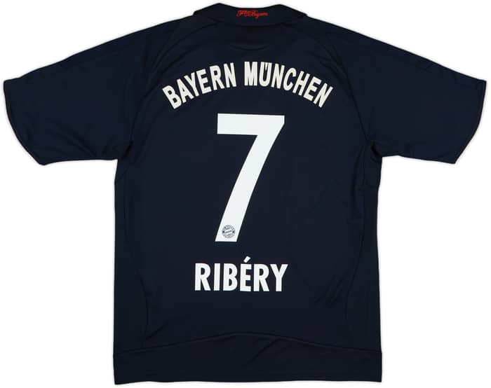 2008-09 Bayern Munich Away Shirt Ribery #7 - 8/10 - (XL.Boys)