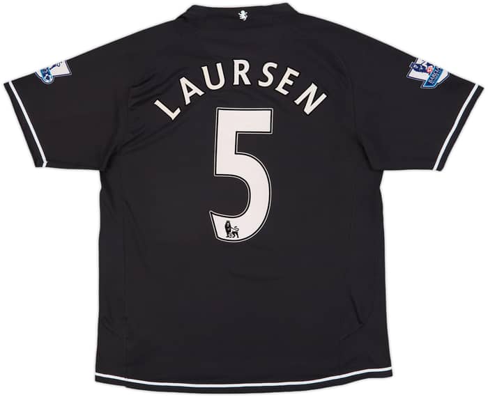 2007-08 Aston Villa Third Shirt Laursen #5 - 7/10 - (L)