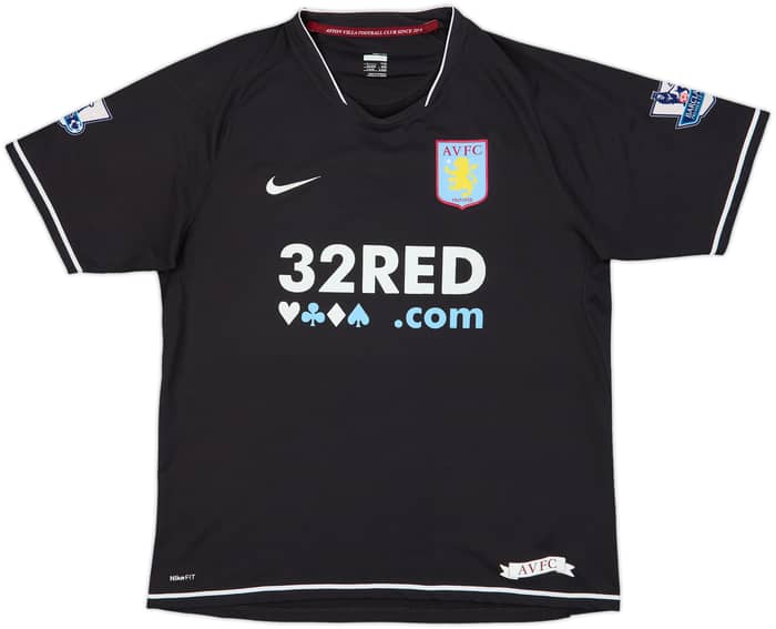 2007-08 Aston Villa Third Shirt Laursen #5 - 7/10 - (L)