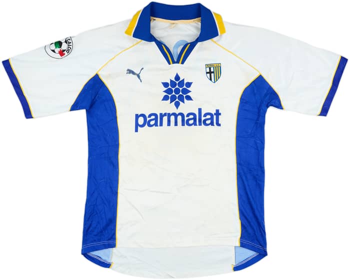 1997-98 Parma Match Issue Home Shirt Fiore #4