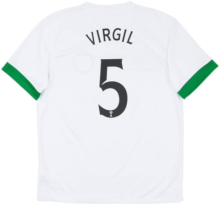 2014-15 Celtic European Third Shirt Virgil #5 - 8/10 - (L)