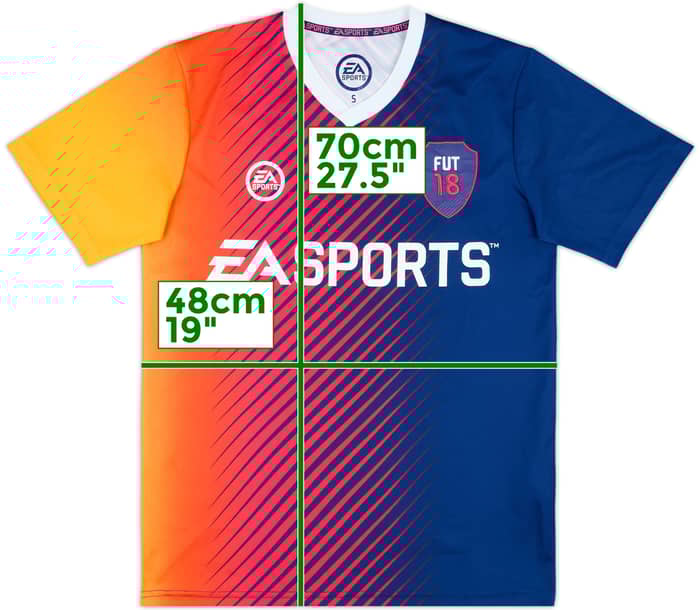2017 EA Sports FIFA Ultimate Team Shirt #18 - 8/10 - (S)