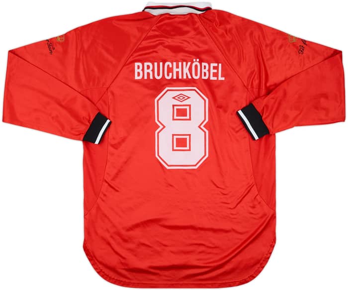 1997-99 SG Bruchkobel Match Issue Home L/S Shirt #8