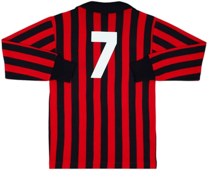 1984-85 AC Milan Home L/S Shirt #7 - 10/10 - (M)