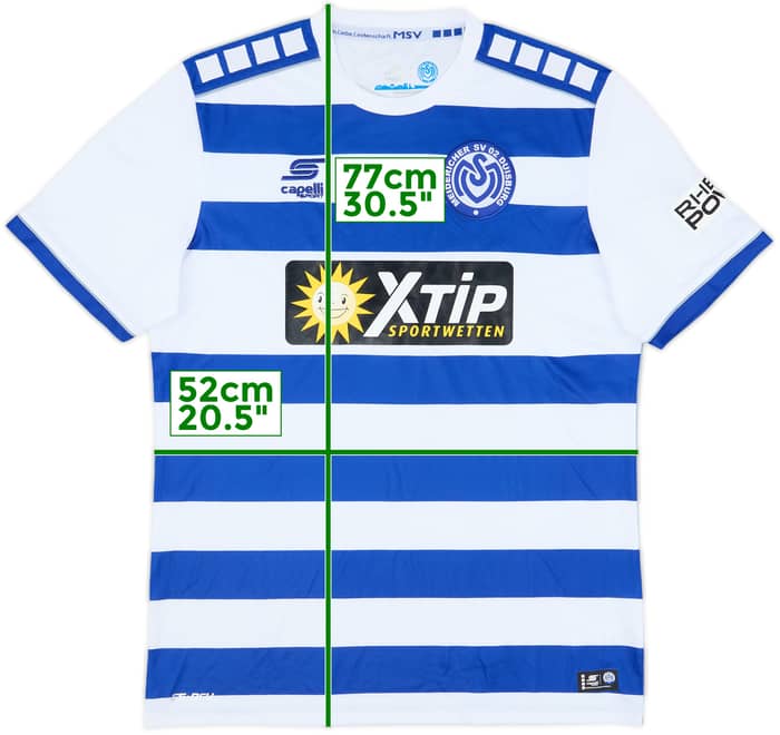 2018-19 Duisburg Home Shirt - 8/10 - (S)