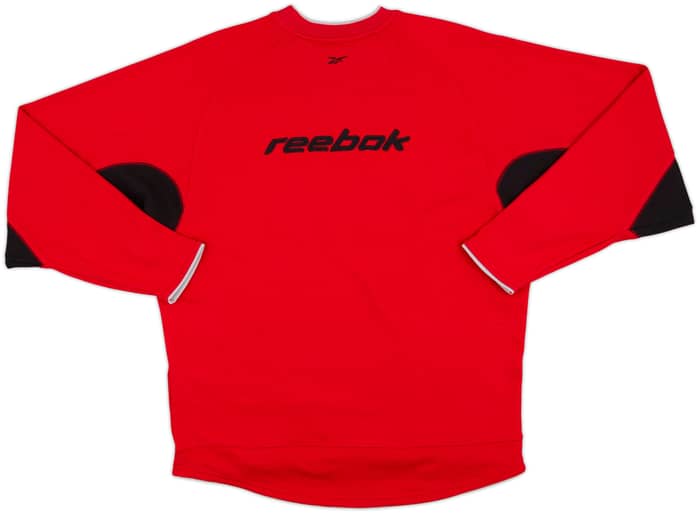 2002-03 Liverpool Reebok Sweat Top - 9/10 - (S)