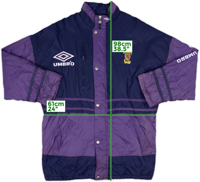 1994-96 Scotland Umbro Bench Coat - 8/10 - (L)