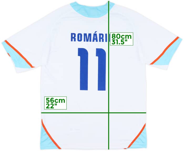 2006 Miami FC Away Shirt Romario #11 - 9/10 - (M)