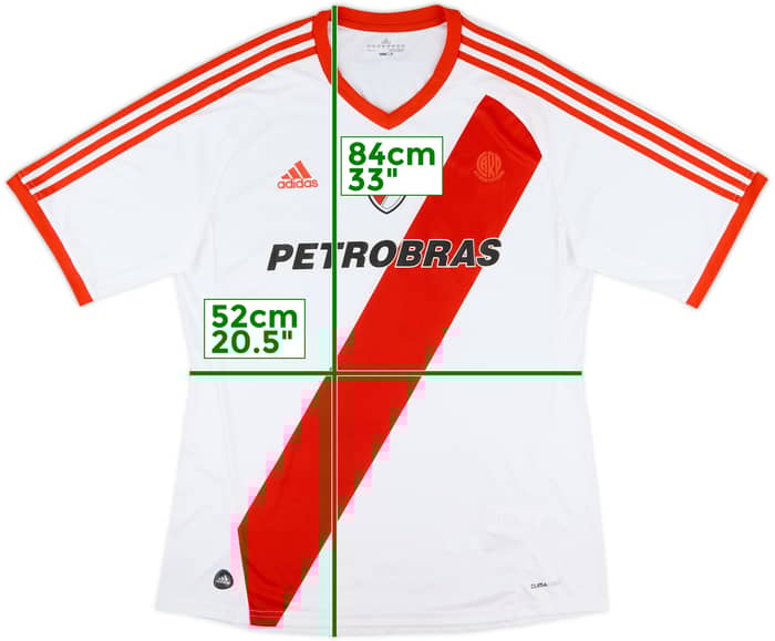 2011-12 River Plate Home Shirt #10 - 8/10 - (XL)