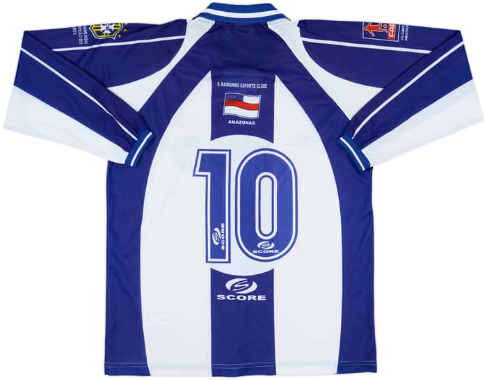 2000 Sao Raimundo Home L/S Shirt #10 - 8/10 - (L)