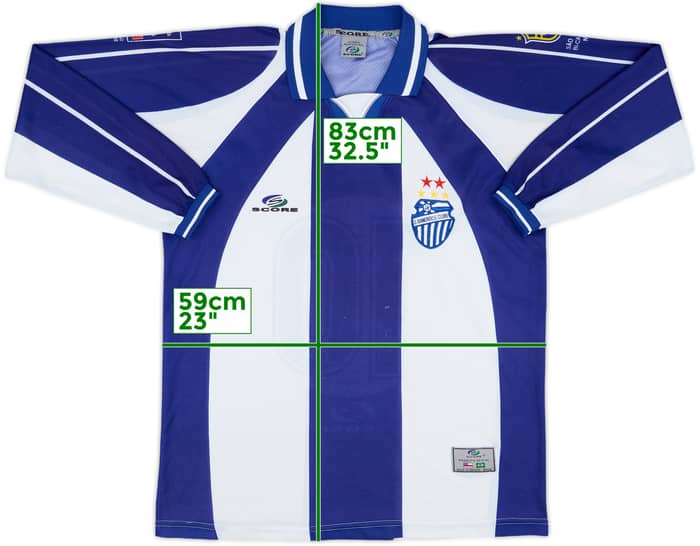 2000 Sao Raimundo Home L/S Shirt #10 - 8/10 - (L)