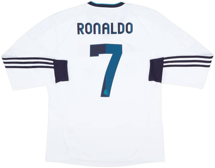 Camiseta de local del Real Madrid 2012-13 L/S Ronaldo #7 (L)