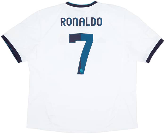 Camiseta de local del Real Madrid 2012-13 Ronaldo #7 (XXL)