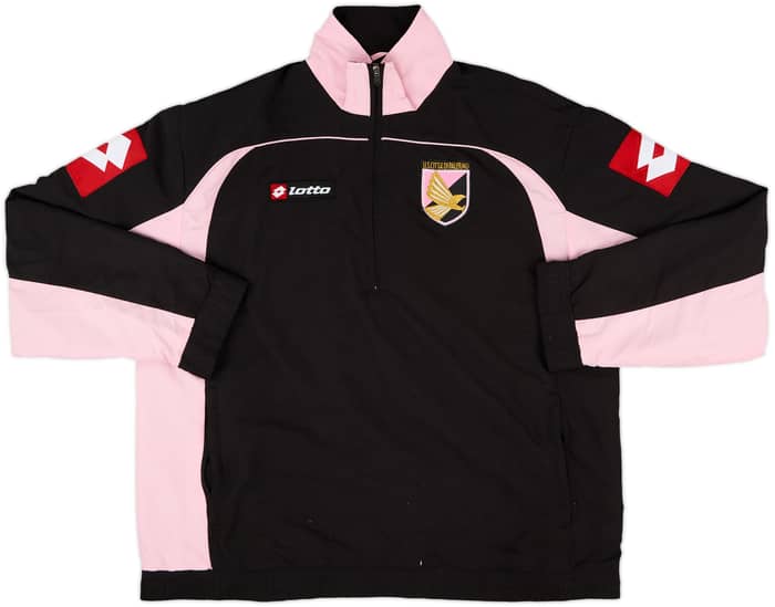 2008-09 Palermo Lotto 1/4 Zip Training Top - 8/10 - (L)