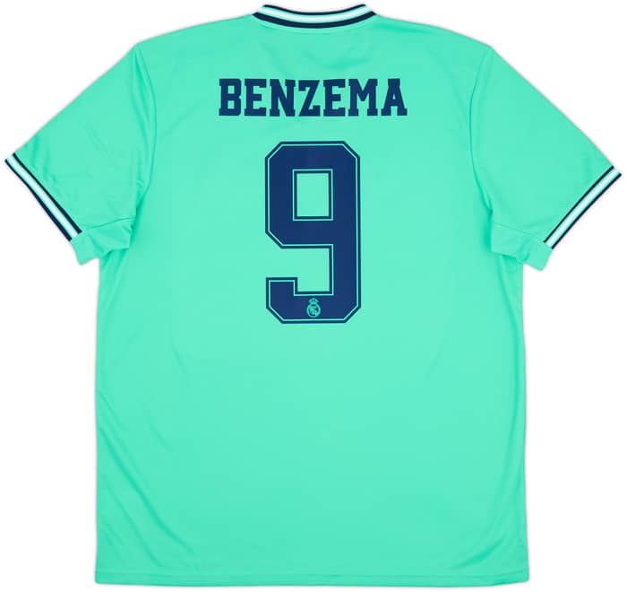 2019-20 Real Madrid Third Shirt Benzema #9 (XL)