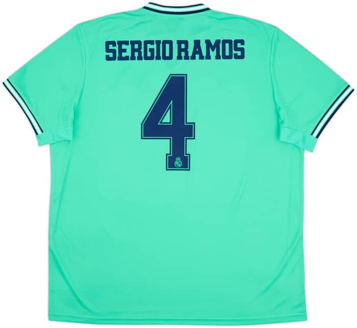2019-20 Real Madrid Third Shirt Sergio Ramos #4 (XXL)