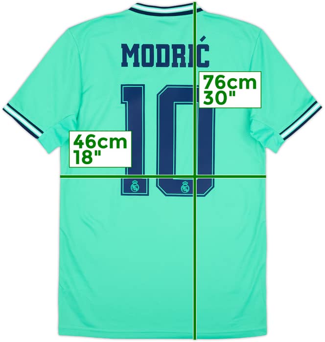 2019-20 Real Madrid Third Shirt Modric #10 (S)