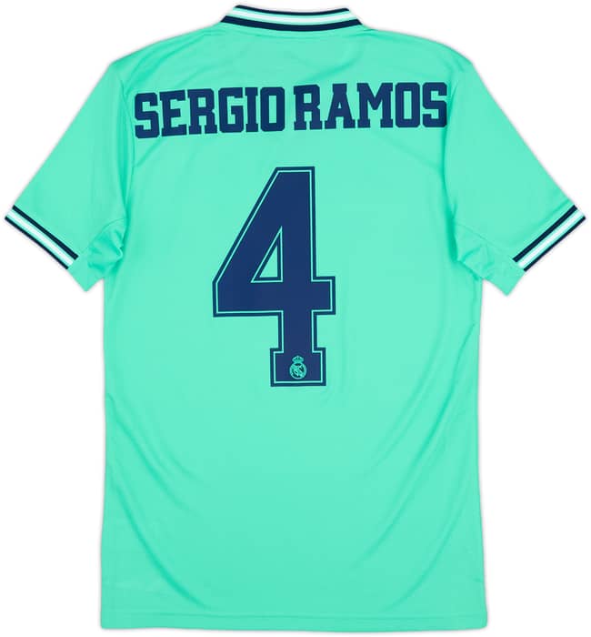 2019-20 Real Madrid Third Shirt Sergio Ramos #4 (XS)