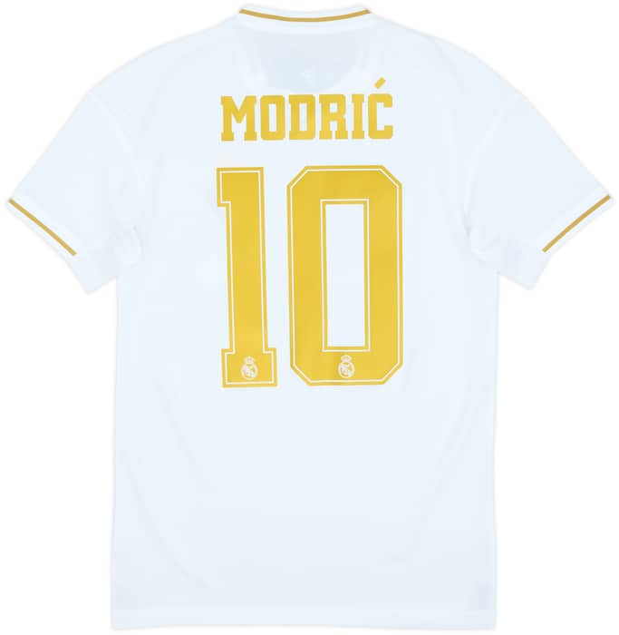 2019-20 Real Madrid Home Shirt Modric #10 (XS)