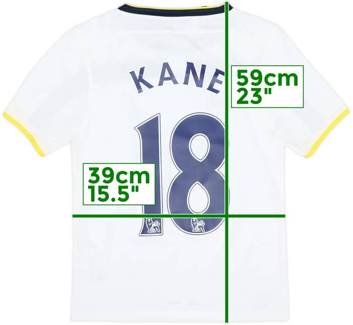 2014-15 Tottenham Home Shirt Kane #18 (M.Boys)