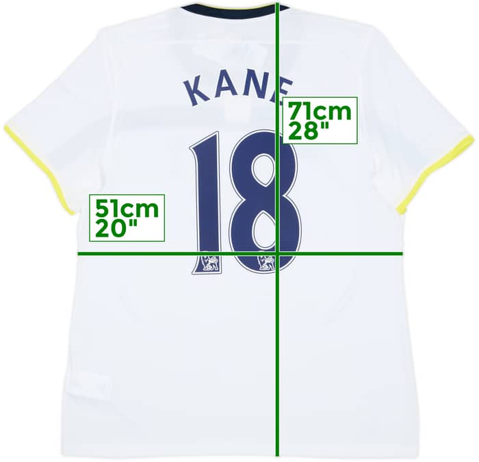 2014-15 Tottenham Home Shirt Kane #18 (Women's XL)