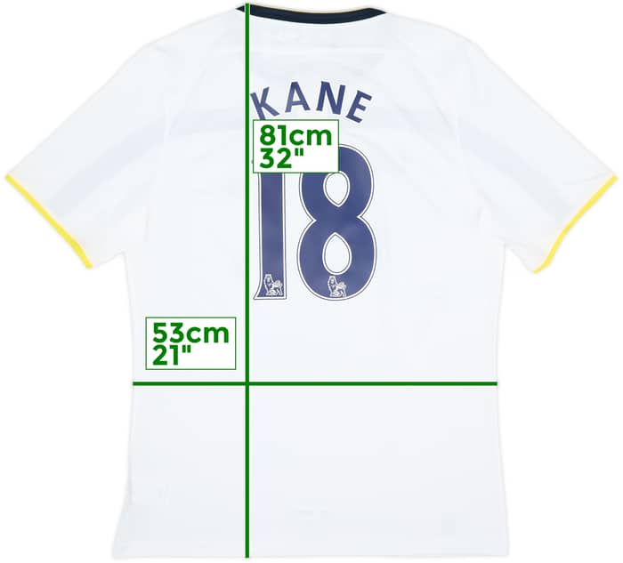 2014-15 Tottenham Camiseta Local Kane #18 (XL)
