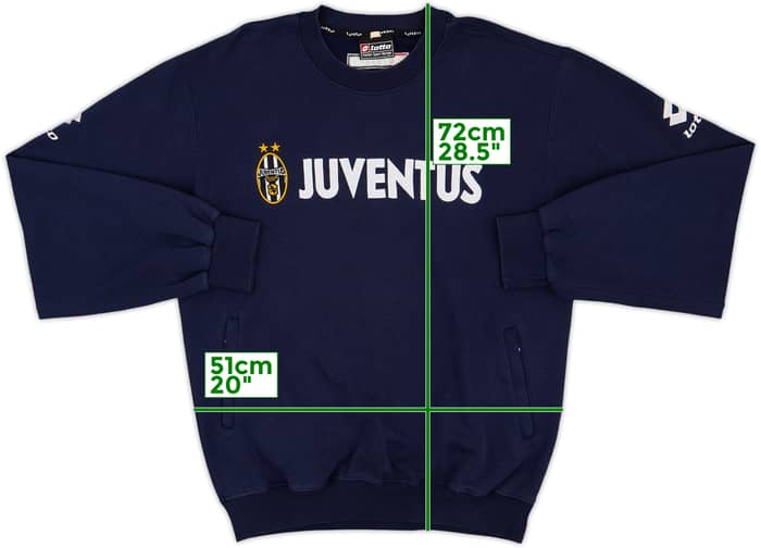 2002-03 Juventus Lotto Sweat Top - 8/10 - (XL)