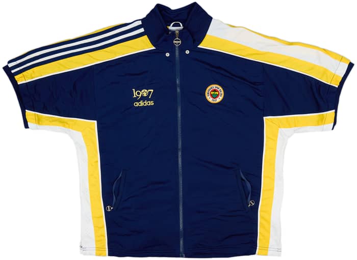 1998-99 Fenerbahce adidas Track S/S Jacket - 6/10 - (XL)
