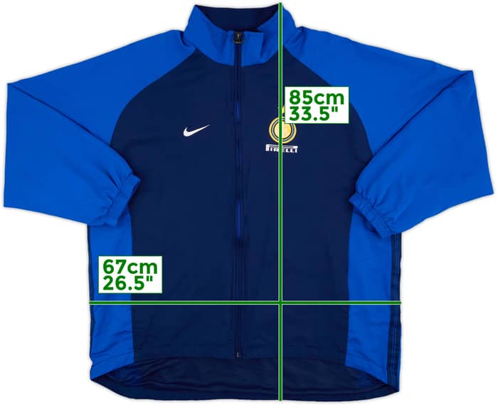 1998-99 Inter Milan Nike Track Jacket - 7/10 - (L)