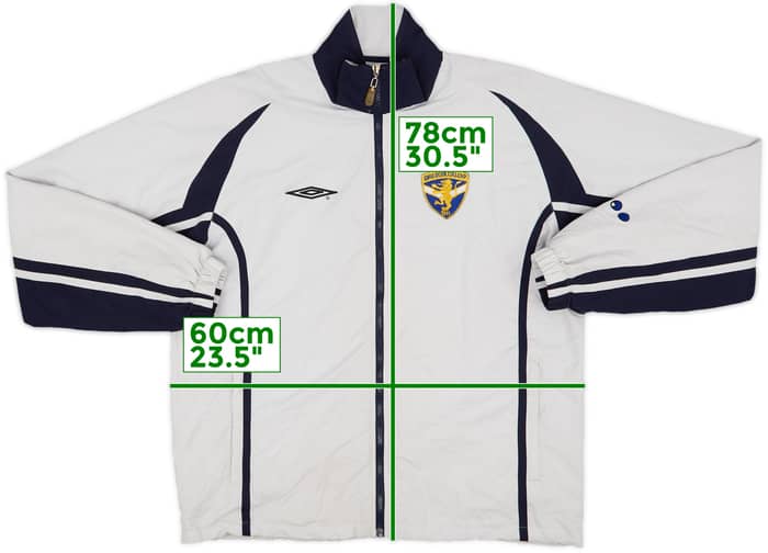 2002-03 Brescia Umbro Track Jacket - 8/10 - (L)